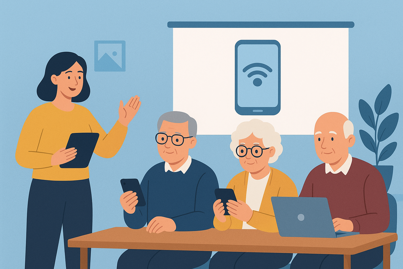 СТАРТУВАЛИ КУРСИ ЦИФРОВОЇ ГРАМОТНОСТІ